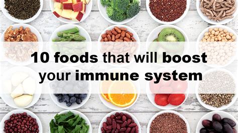 Nothing can sideline your training like a bad cold or the flu. 10 Foods That Will Boost Your Immune System - YouTube