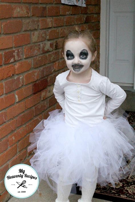 Make A No Sew Tutu Sew Halloween Costume Ghost Costume Kids Ghost