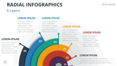 Radial Infographics For Powerpoint Infographic