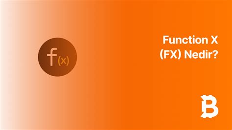 Function X Fx Nedir