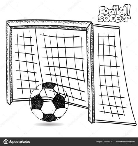 最新 Soccer Ball And Goal Drawing 177841 Soccer Ball And Goal Drawing