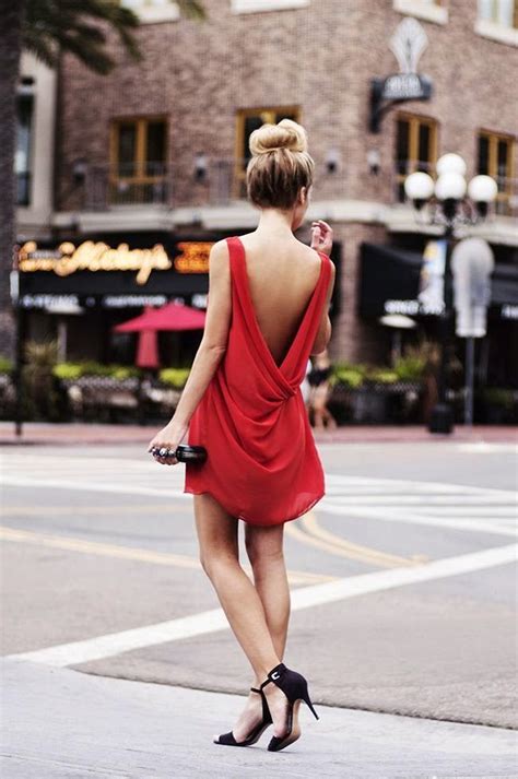 Stunning Party Dress With High Heels Fashion Ideas Fashion Little Red Dress Style
