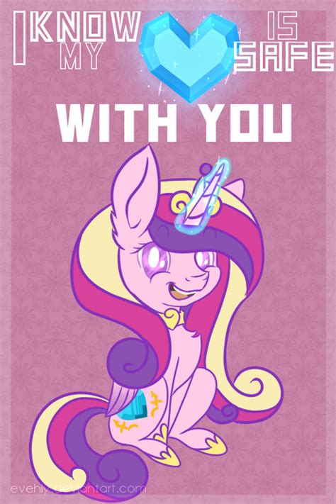 Princess Cadence Valentine Card By Evehly On Deviantart