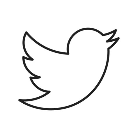 Download High Quality Twitter Logo Png Outline Transparent Png Images