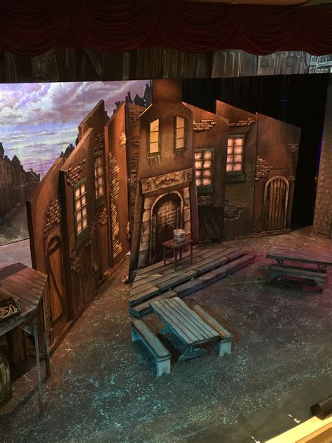 Oliver Musical Theatre Set Painter Scenic Art Artist I Painted