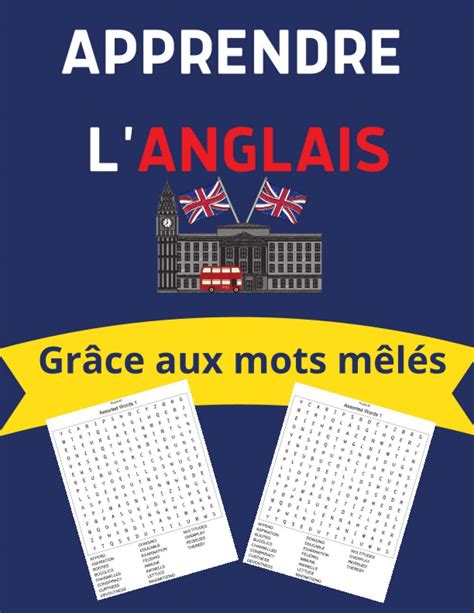 Buy Apprendre Langlais Grâce Aux Mots Mêlés Mots Cachés En Anglais