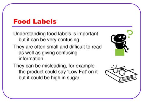 Ppt Food Labels Powerpoint Presentation Free Download Id4671893