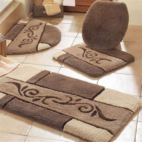 Bathroom durable fabric shower curtain black and white funny quotes bath mat rug. bathroom rug sets target | Bathroom rug sets, Decorative ...