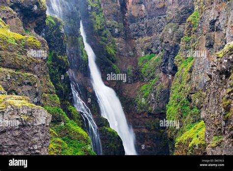 Glymur Waterfall Icelands Tallest At 198m Iceland Polar Regions