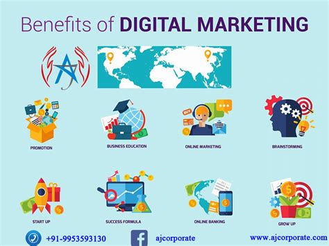 Aj Corporate Sevices Pvt Ltd Benefits Of Digital Marketing