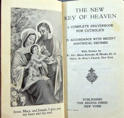 New Key Of Heaven Complete Prayerbook For Catholics Regina