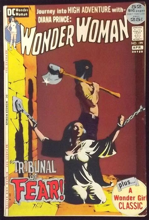 Wonder Woman 199 Fn Jeff Jone Classic Bondage Cover Silver Age Comics