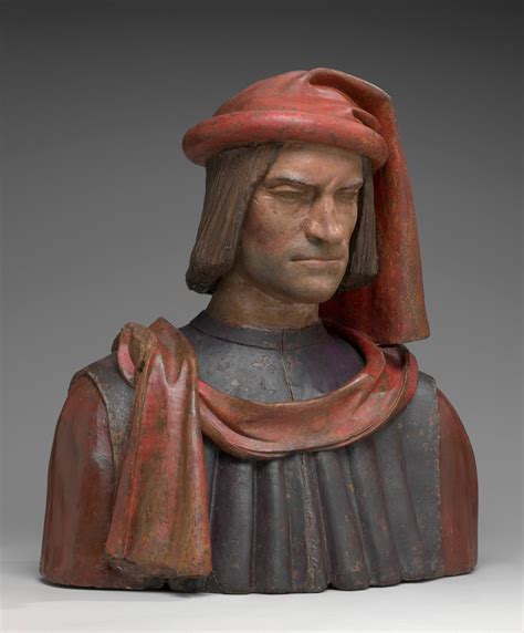 Anonymous Portrait Of Lorenzo De Medici 15th 16th Century