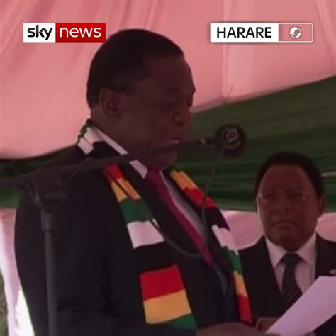 Zimbabwe Emmerson Mnangagwa Sworn In As President After Court Ruling
