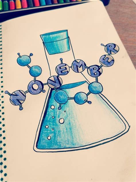 Pin By Toufia Khan On My Project Cover Page Bullet Journal Art Chemistry Projects