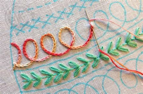 different hand embroidery stitches - Free Cross Stitch Patterns