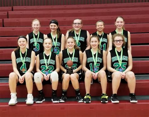 Eighth Grade Girls Basketball Finishes Season In Top Five Star Journal
