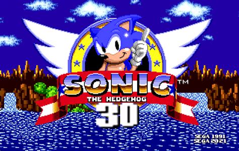 Sonic 30th Anniversary Background Carrotapp