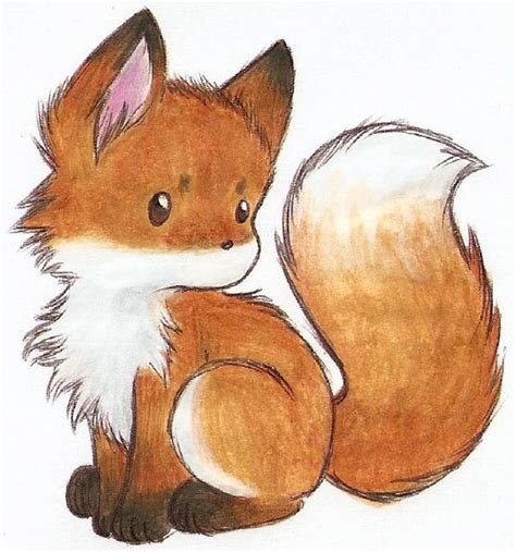 Mice coloured whit colour pencils. little fox by Liedeke on DeviantArt