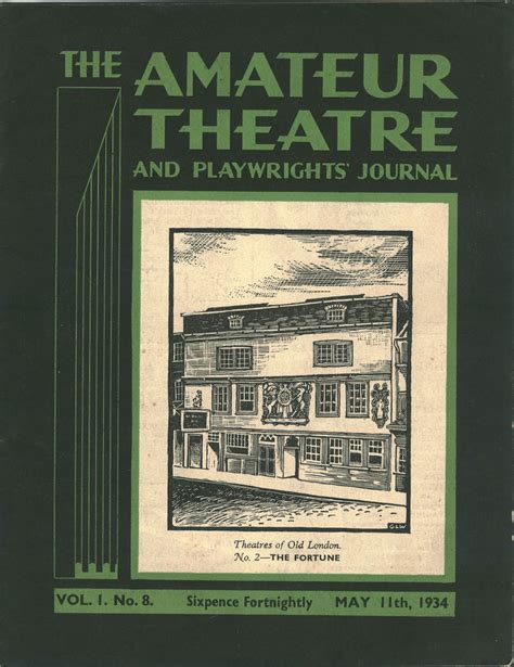Amateur Theatre And Playwrights Journal Flickr