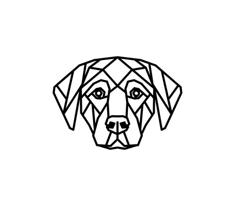 Geometric Dog Geometric Dog Geometric Tattoo Nature Geometric