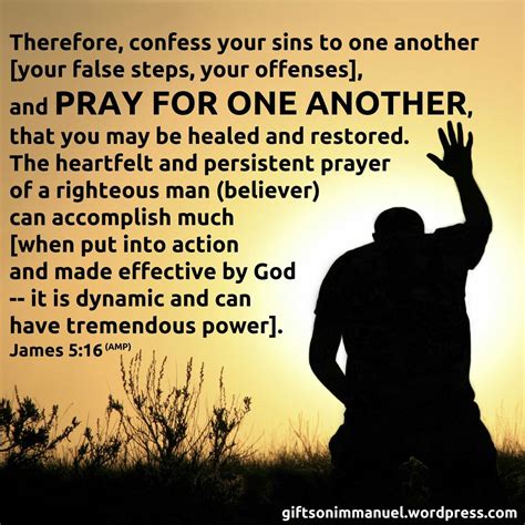 James 516 Inspirational Scripture Pray Prayers