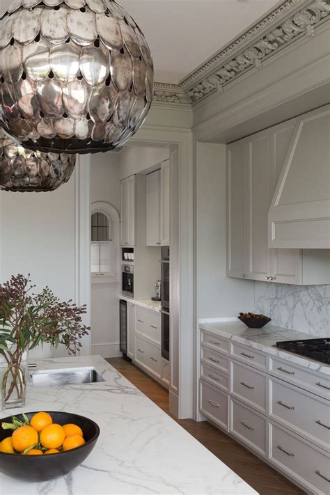 I love revere pewter on the walls, but this is the first time i've painted cabinets in this beautiful color. Kitchen and Pantry | Revere pewter kitchen, Kitchen island ...