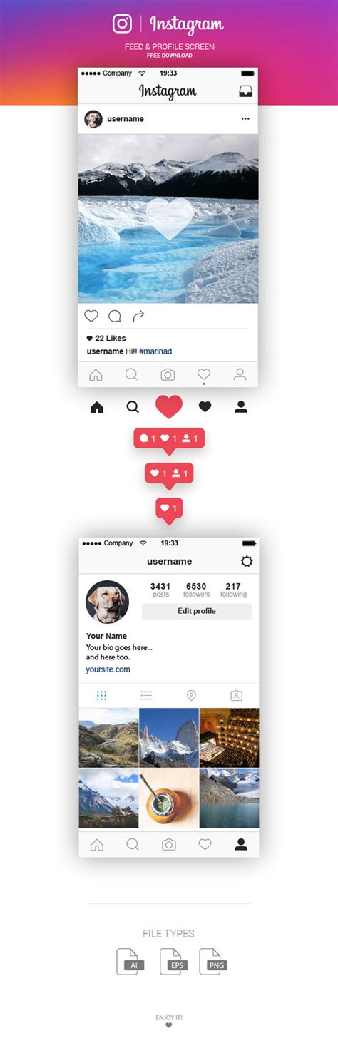 Check Out These Free Instagram Mockup Templates To Download