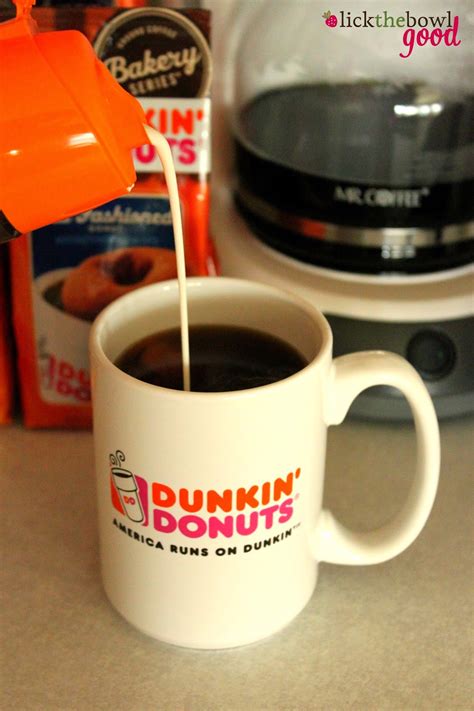 From dark to decaf, original to turbo—just one taste of our coffee, and you'll understand. Lick The Bowl Good: Dunkin Donuts Coffee Giveaway! (CLOSED)