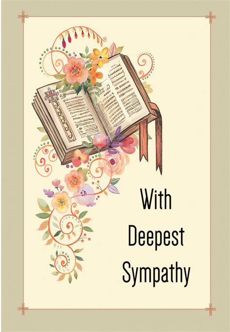 Sympathy Religious Cards Sy79 Pack Of 12 2 Designs