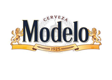High Res Png Modelo Masterbrand Logo W Brewery Seal Lions And Ribbon