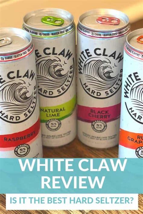 White Claw Hard Seltzer Review Flavors Ingredients And Price