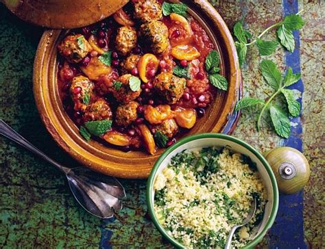 Tomatoes With A Twist Minted Lamb Meatball Tagine Daily Mail Online