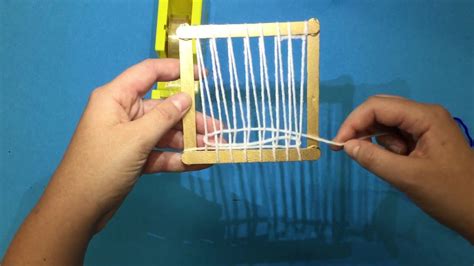 Popsicle Stick Weaving Day 2 Youtube Popsicle Sticks Popsicle