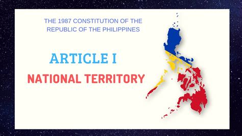 Article 1 National Territory 1987 Constitution Of The Philippines