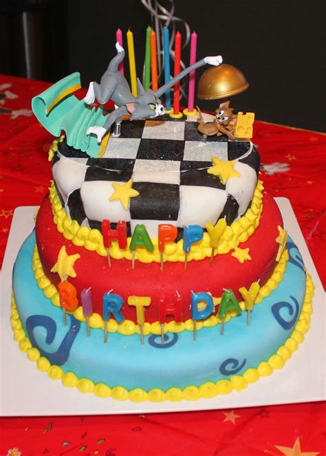 Contact us doan' s bakery is a family owned and operated business. Tom and Jerry Birthday Cake | Cake, Sweet cakes, Cake ...