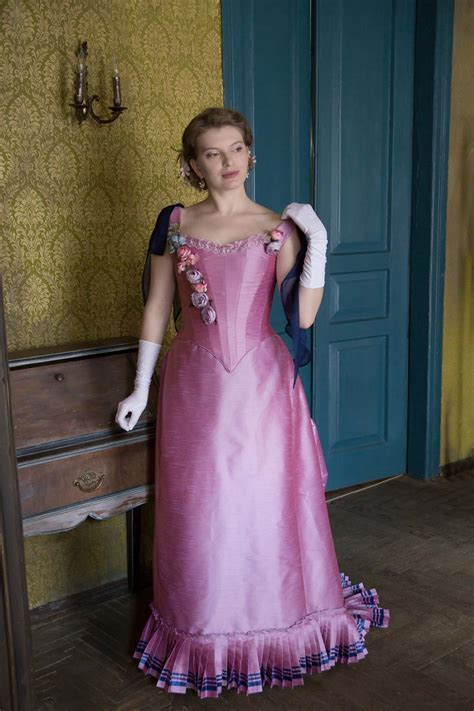 Rose Taffeta 1880s Flower Dress The Age Of Innocence Dress Etsy Australia Dresses Victorian