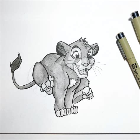 Lion King Sketch Characters