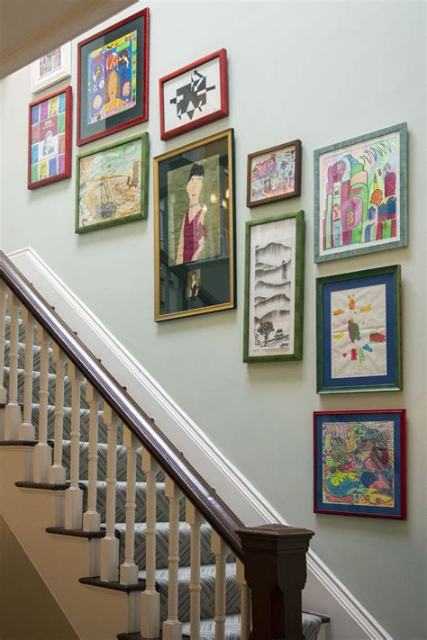 From Artsy To Eclectic Gallery Wall Inspiration For Your Home Gallery Wall Staircase