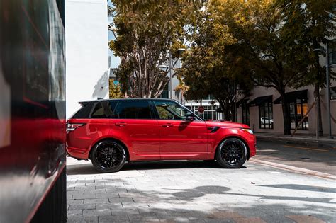 2017 Range Rover Sport Autobiography Red Mvp Miami Exotic Rentals