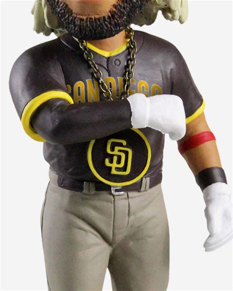 Fernando Tatis Jr San Diego Padres Road Uniform Swag Chain Bobblehead Foco