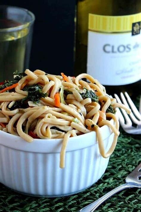 Cold Asian Noodle Salad Recipe Vegan In The Freezer