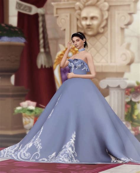 Pin By Lucie On Sims 4 Cc Sims 4 Cc Ball Gowns Sims 4 Cc Royal Gown