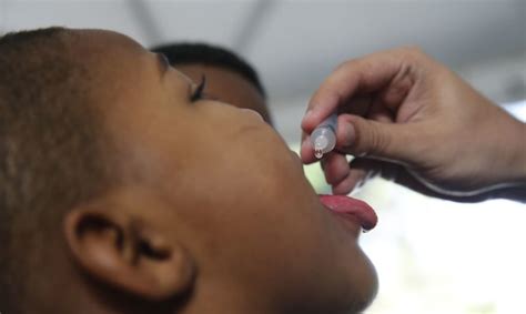 campanha de vacinação contra a pólio termina nesta sexta feira