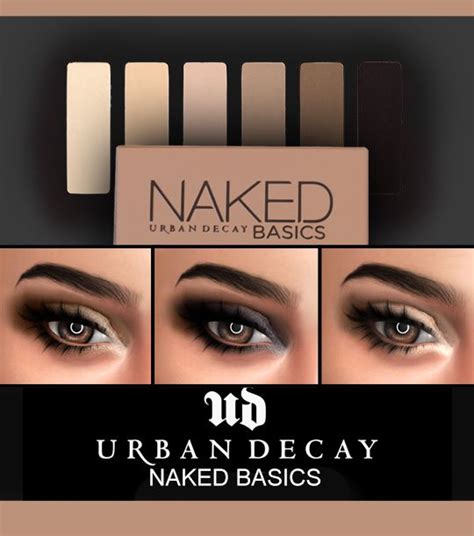 Kenzar Sims Urban Decay Basics Eyeshadow • Sims 4 Downloads Sims 4