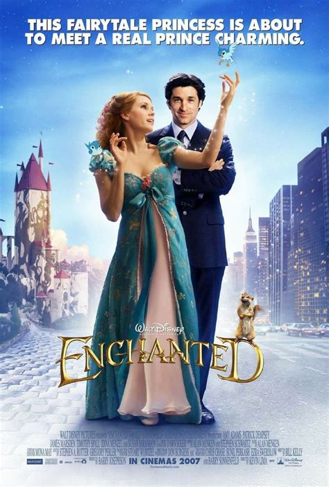 Enchanted Enchanted Movie Disney Movie Posters Romantic Movies