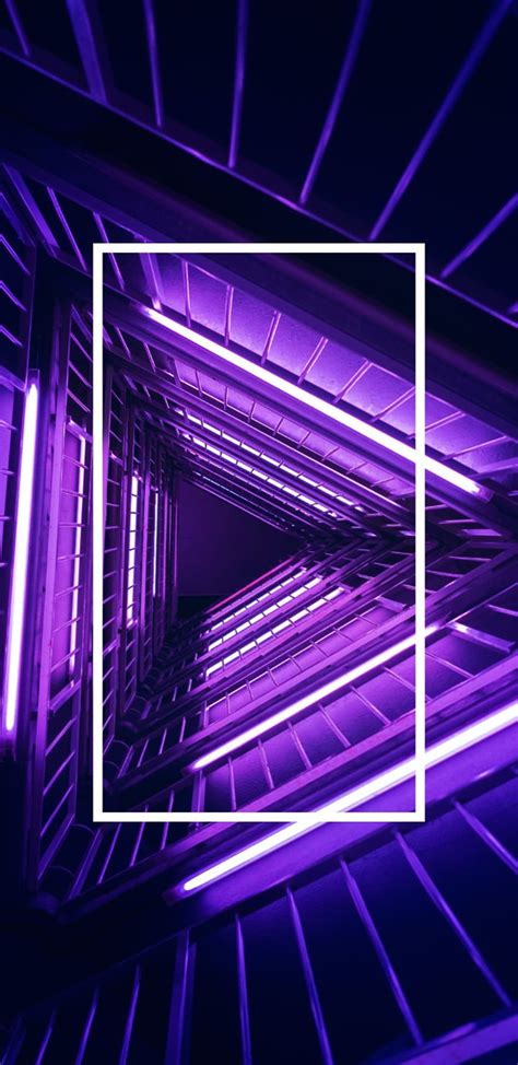 Blue Neon Lockscreens Light Purple Aesthetic Hd Phone Wallpaper Pxfuel