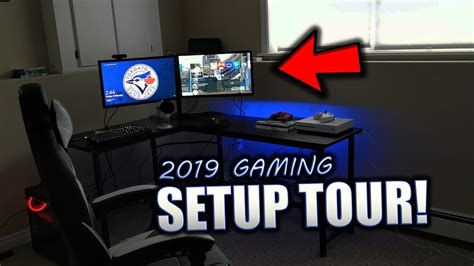 New Gaming Room Tour 2019 Youtube