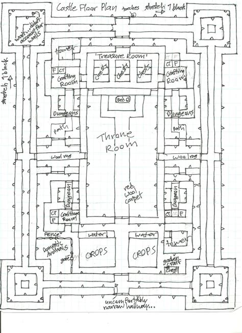 Then build it in your own world. Minecraft Blueprints - Higuchi Castle Floor Map by ...