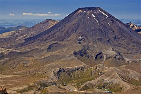 Stratovolcano Ngauruhoe Tongariro National Park Photo Information